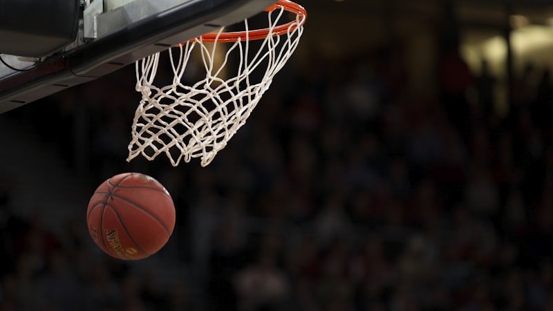 NBA篮球比赛扣篮精彩画面